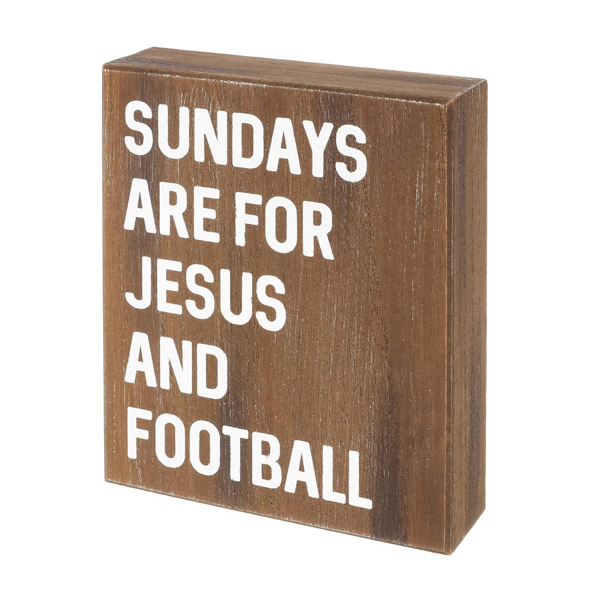Jesus and Football | Fall Box Sign