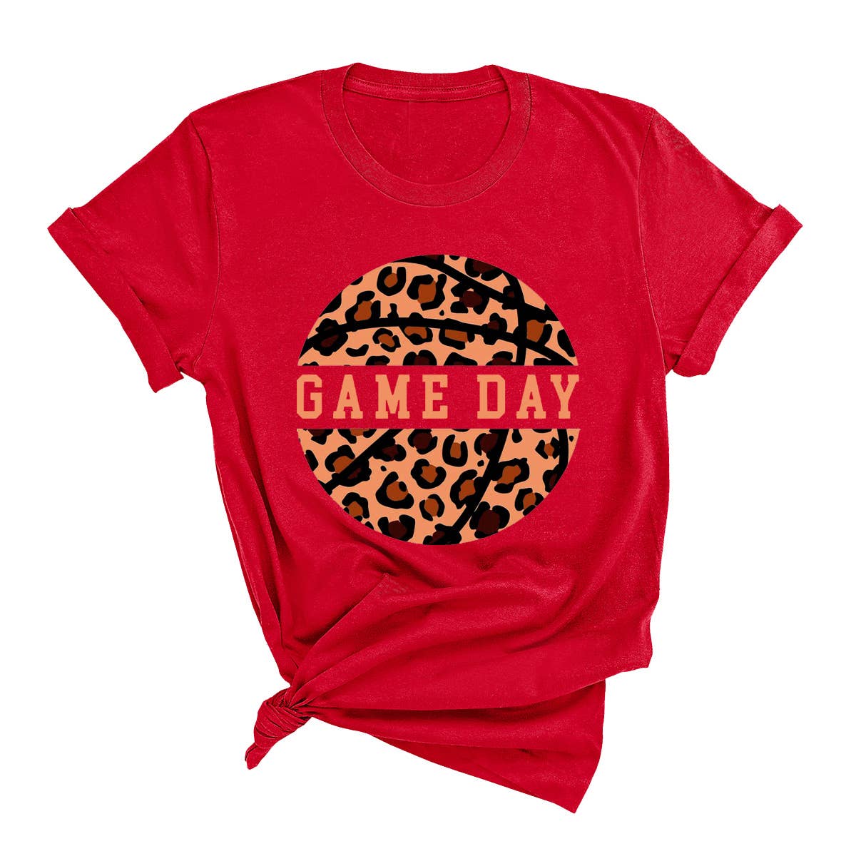 Leopard Basketball T-Shirt