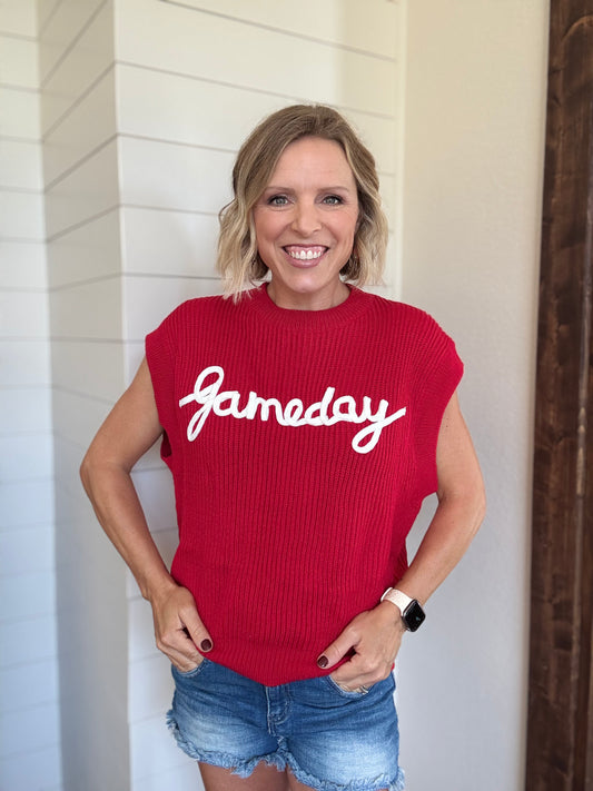 Missy Game Day Sweater Vest