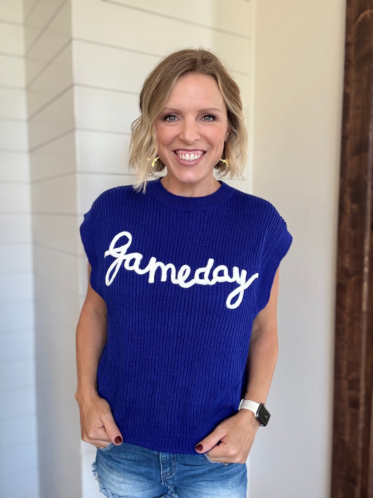 Missy Game Day Sweater Vest
