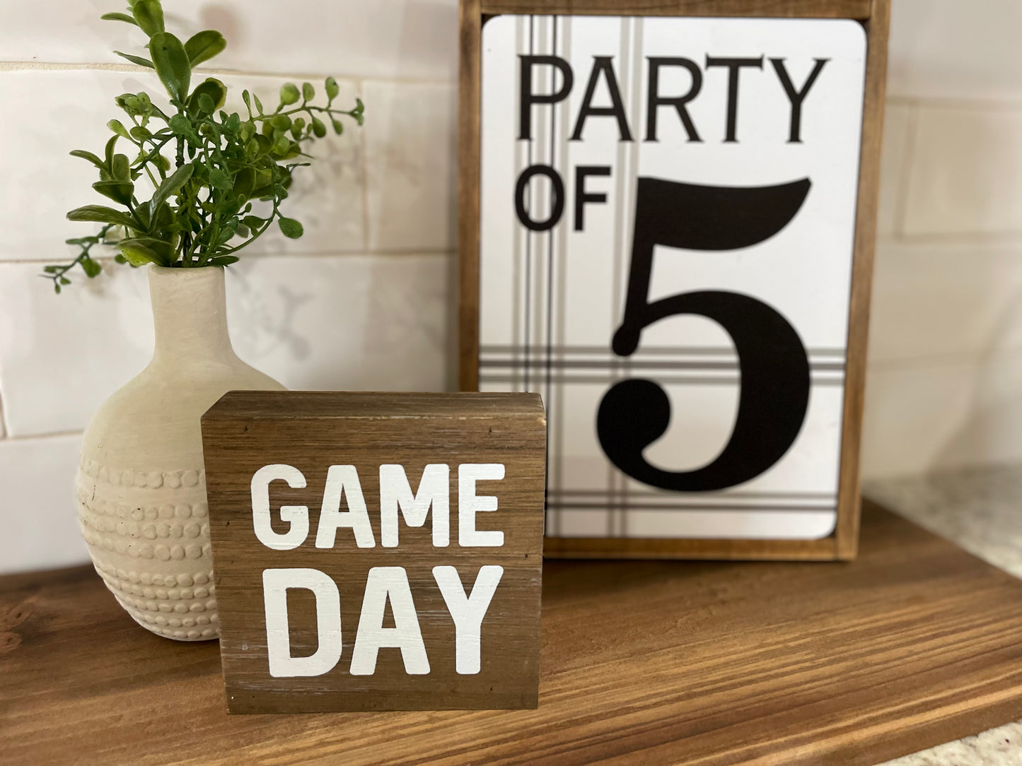 Game Day | Wood Sign