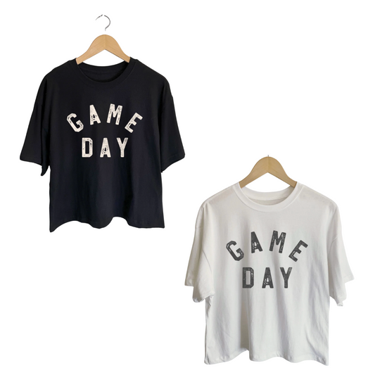 Game Day Long Crop Top