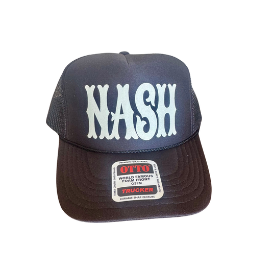 Nash (Black) | Trucker Hat