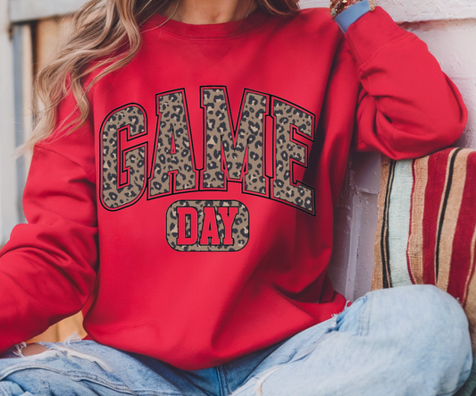 Leopard Game Day Sweatshirt