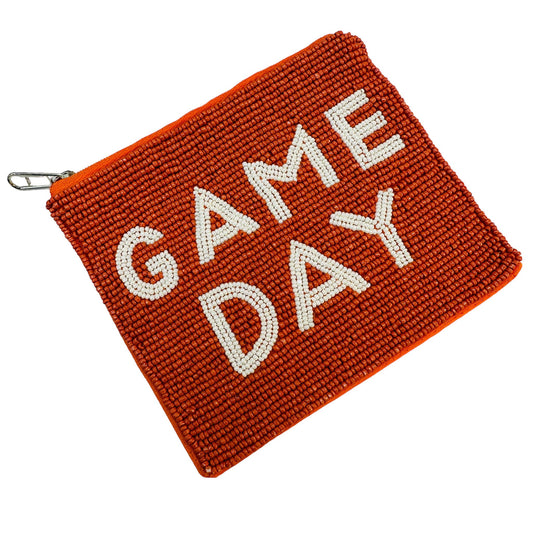 Game Day Beaded Coin Pouches